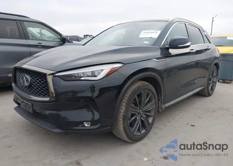 2020 Infiniti Qx50 Essential z USA, uszkodzony, nr VIN 3PCAJ5M11LF110711